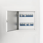 Pannello di Accesso Bianco 33 x 33 x 3 cm Acciaio