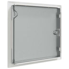 Pannello di Accesso Bianco 33 x 33 x 3 cm Acciaio
