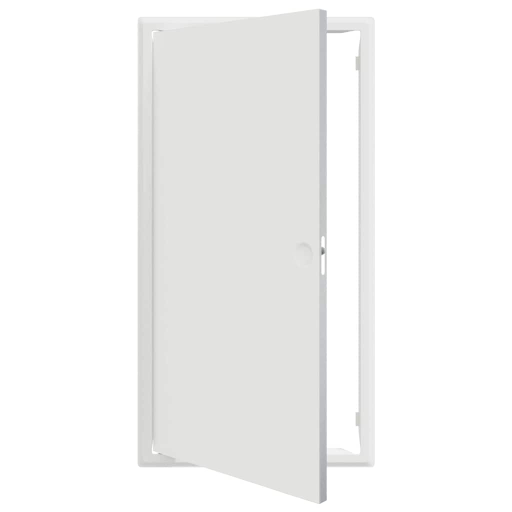 Pannello di Accesso Bianco 63 x 33 x 3 cm Acciaio