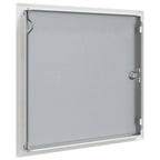 Pannello di Accesso Bianco 43 x 43 x 3 cm Acciaio