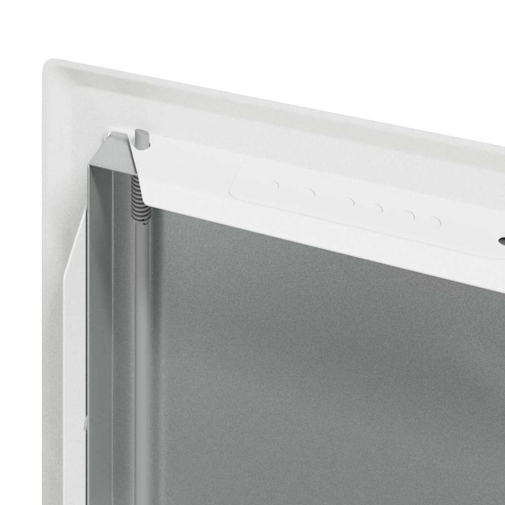 Pannello di Accesso Bianco 63 x 63 x 3 cm Acciaio