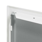 Pannello di Accesso Bianco 33 x 23 x 3 cm Acciaio