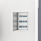 Pannello di Accesso Bianco 33 x 23 x 3 cm Acciaio