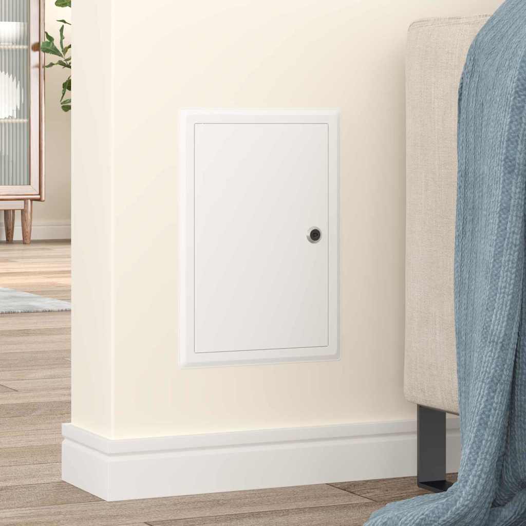 Pannello di Accesso Bianco 33 x 23 x 3 cm Acciaio