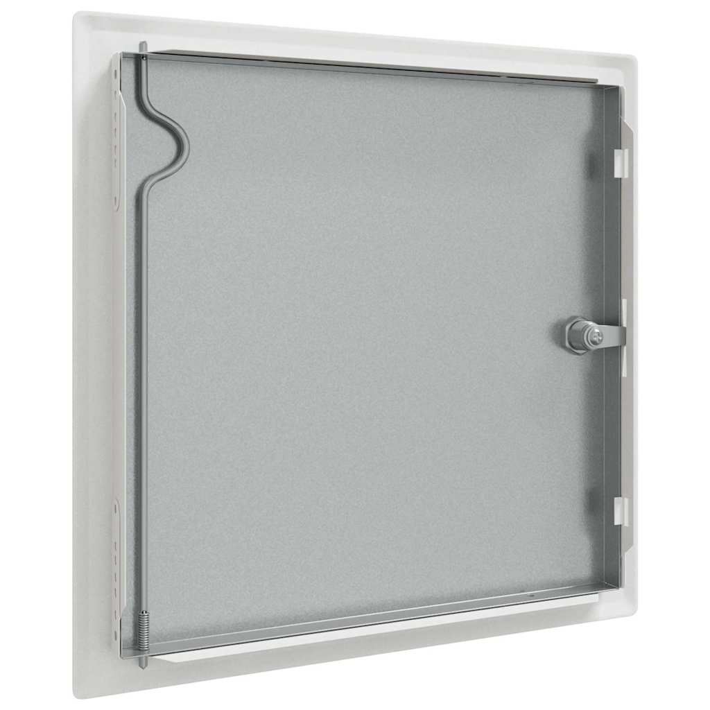 Pannello di Accesso Bianco 33 x 33 x 3 cm Acciaio