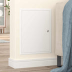 Pannello di Accesso Bianco 43 x 33 x 3 cm Acciaio