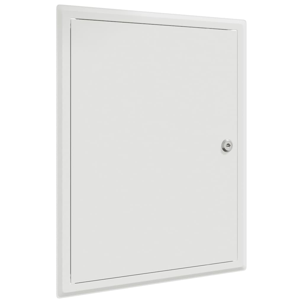 Pannello di Accesso Bianco 43 x 33 x 3 cm Acciaio