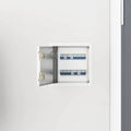 Pannello di Accesso 2 pcs Bianco 23 x 23 x 3 cm Acciaio
