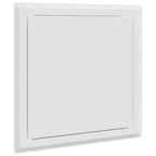 Pannello di Accesso 2 pcs Bianco 23 x 23 x 3 cm Acciaio