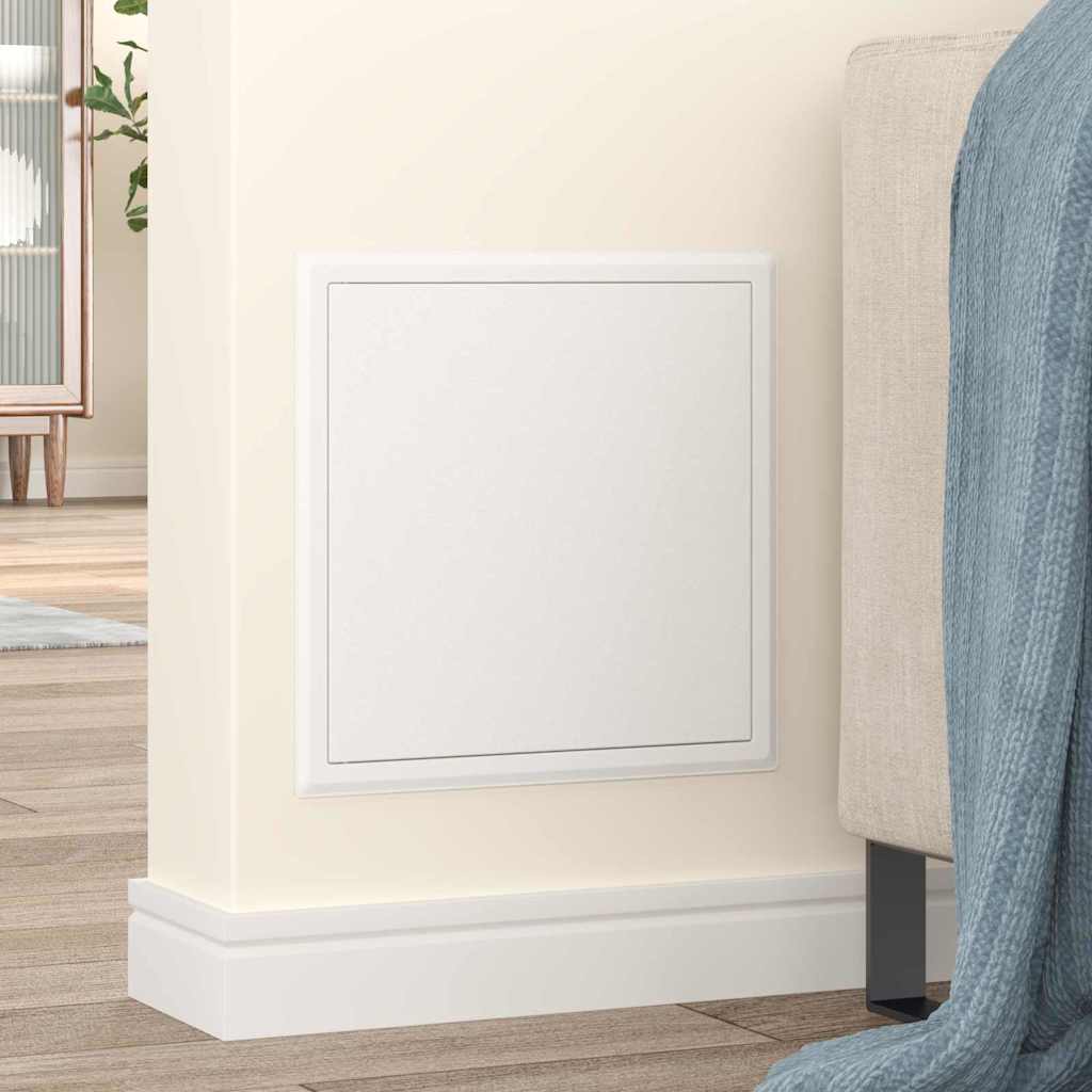 Pannello di Accesso Bianco 33,5 x 33,5 x 3 cm Acciaio