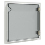 Pannello di Accesso Bianco 33,5 x 33,5 x 3 cm Acciaio