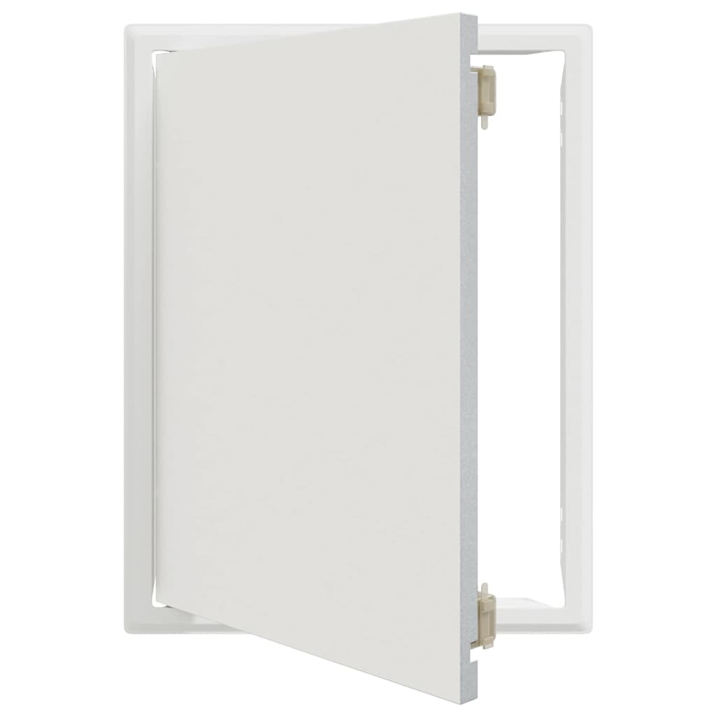 Pannello di Accesso in Acciaio Bianco 43,5 x 33 x 3 cm