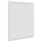 Pannello di Accesso in Acciaio Bianco 43,5 x 33 x 3 cm