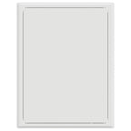 Pannello di Accesso in Acciaio Bianco 43,5 x 33 x 3 cm