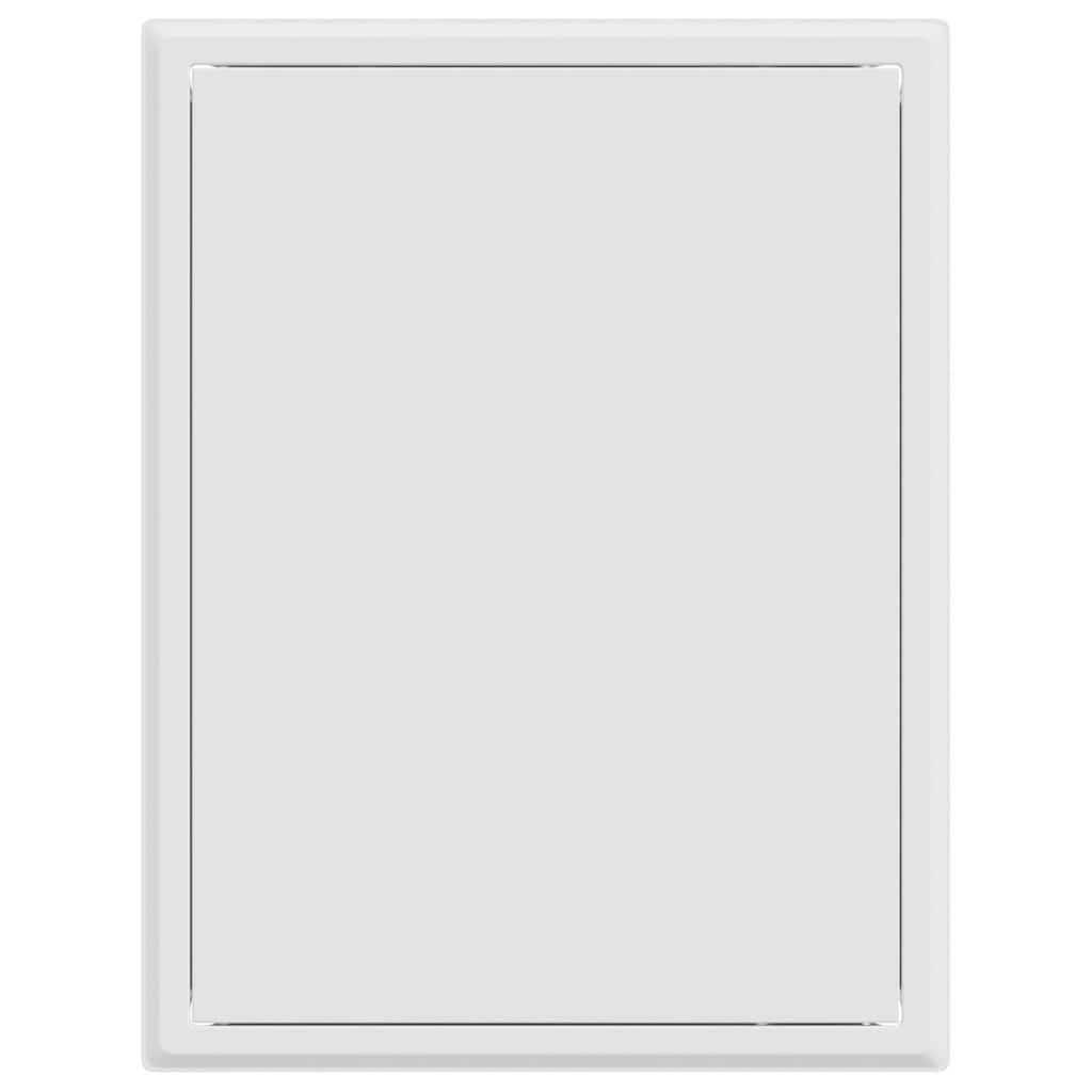 Pannello di Accesso in Acciaio Bianco 43,5 x 33 x 3 cm