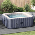 Telo per Fondo Piscina Quadrato 274 x 274 cm Tessuto Non Tessuto
