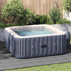 Telo per Fondo Piscina Quadrato 274 x 274 cm Tessuto Non Tessuto