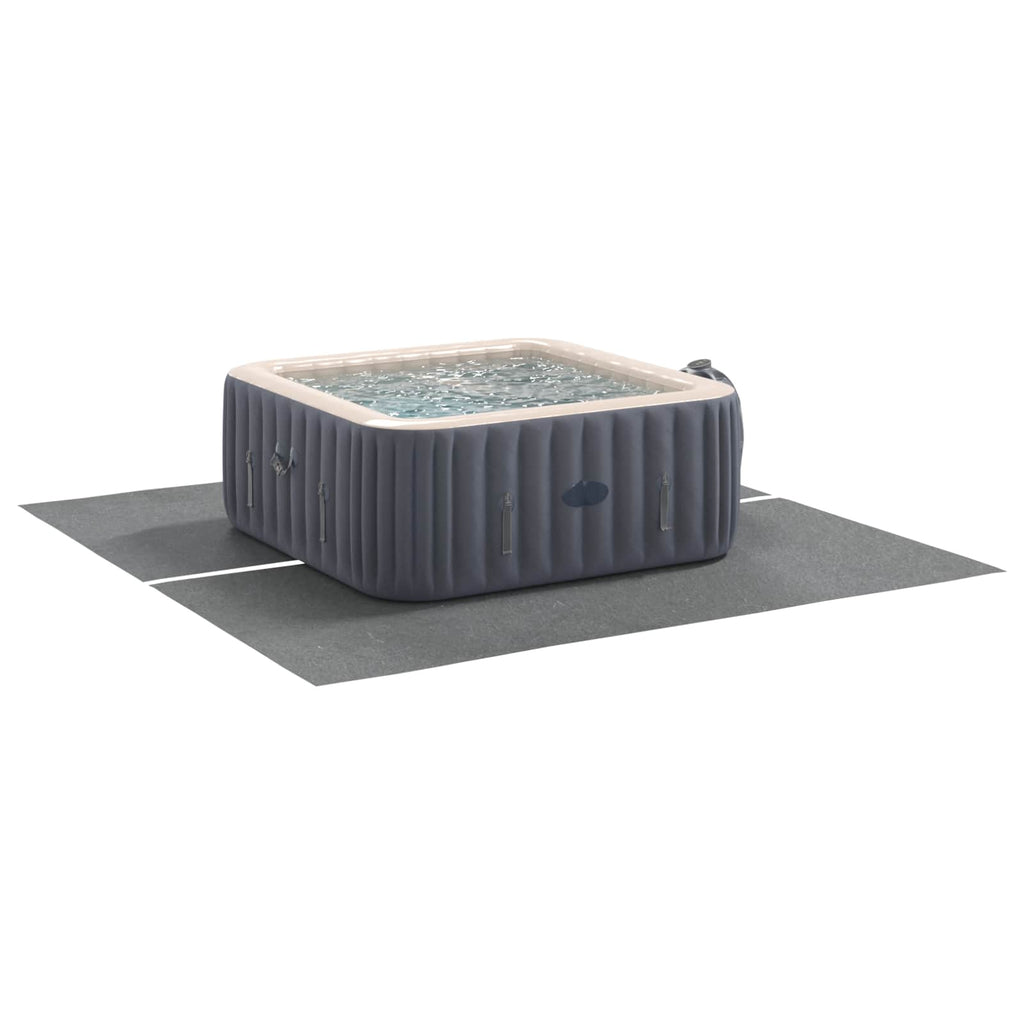 Telo per Fondo Piscina Quadrato 274 x 274 cm Tessuto Non Tessuto