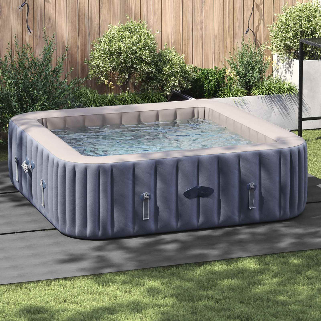 Telo per Fondo Piscina Grigio Chiaro 396 x 396 x 0,1 cm