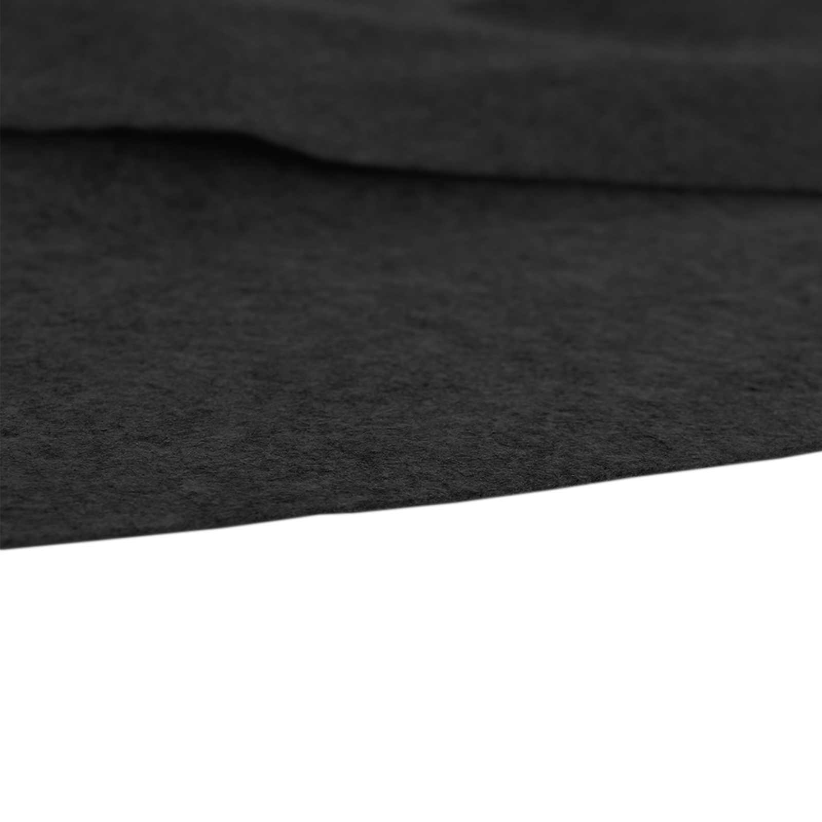 Telo per Fondo Piscina Nero Ø 610 cm Tessuto Non Tessuto