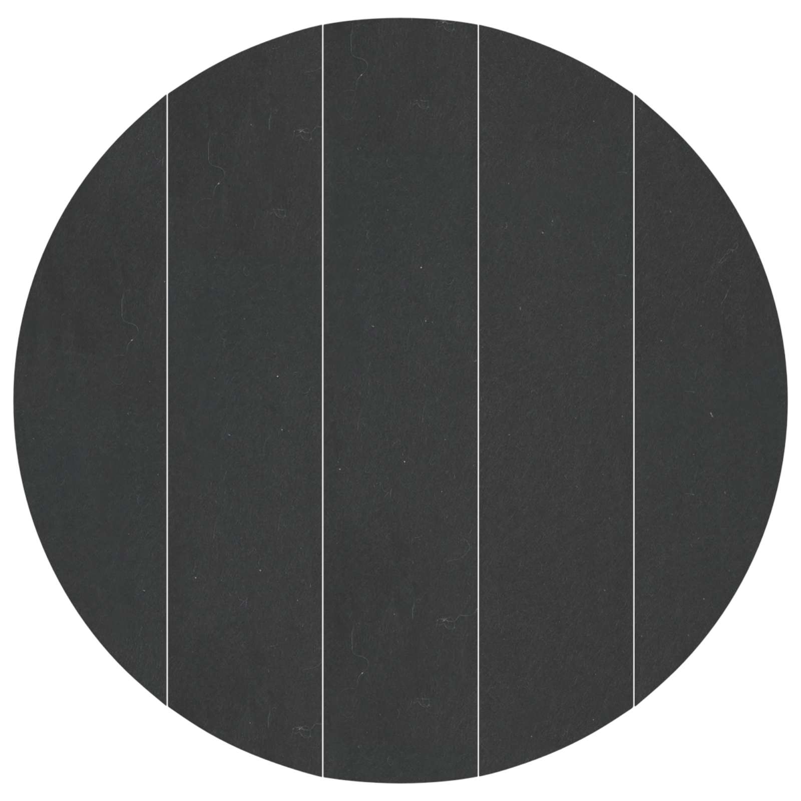 Telo per Fondo Piscina Nero Ø 610 cm Tessuto Non Tessuto