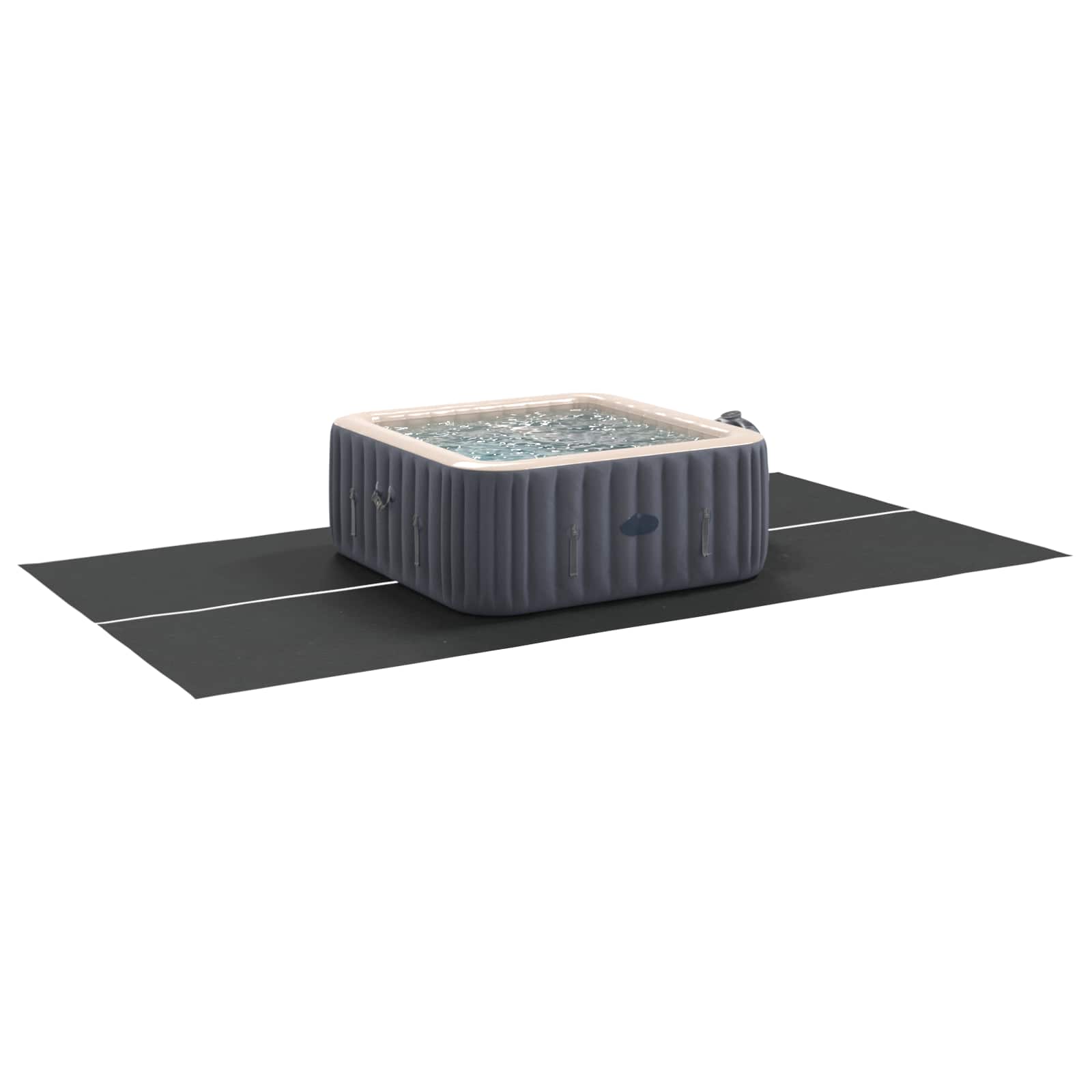 Telo per Fondo Piscina Nero 420 x 220 x 0,1 cm