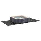 Telo per Fondo Piscina Nero 550 x 280 x 0,1 cm