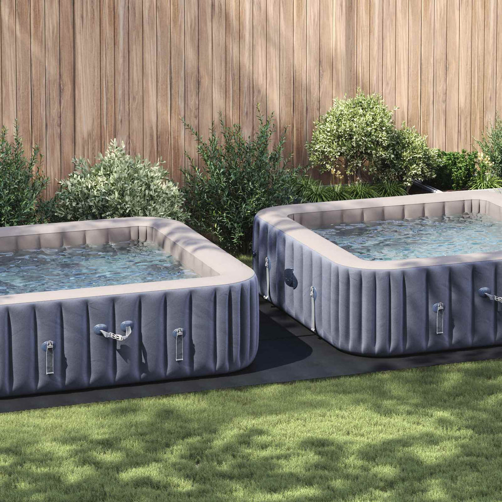 Telo per Fondo Piscina Nero 640 x 321 x 0,1 cm