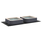 Telo per Fondo Piscina Nero 640 x 321 x 0,1 cm