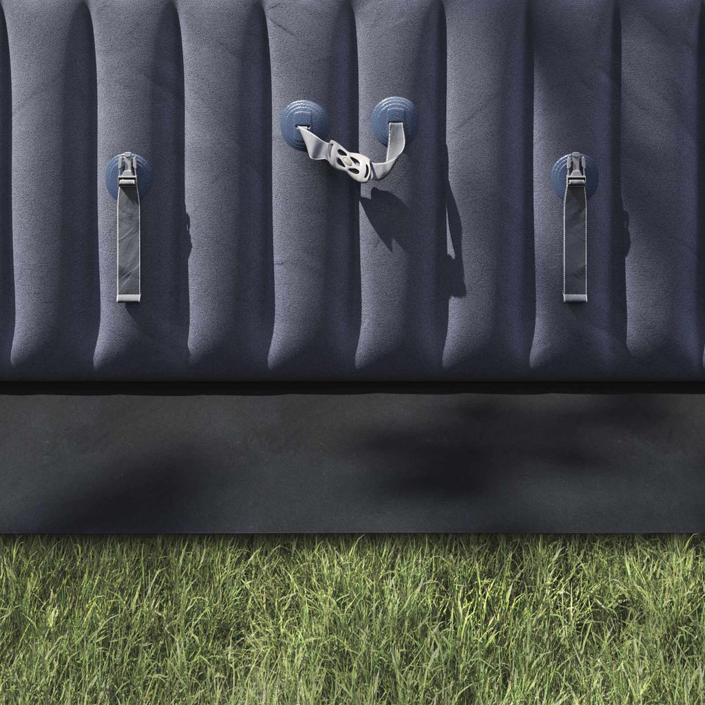 Telo per Fondo Piscina Nero 820 x 420 cm Tessuto Non Tessuto
