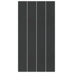 Telo per Fondo Piscina Nero 820 x 420 cm Tessuto Non Tessuto