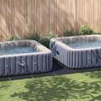 Telo per Fondo Piscina Nero 999 x 500 cm Tessuto Non Tessuto