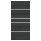 Telo per Fondo Piscina Nero 999 x 500 cm Tessuto Non Tessuto