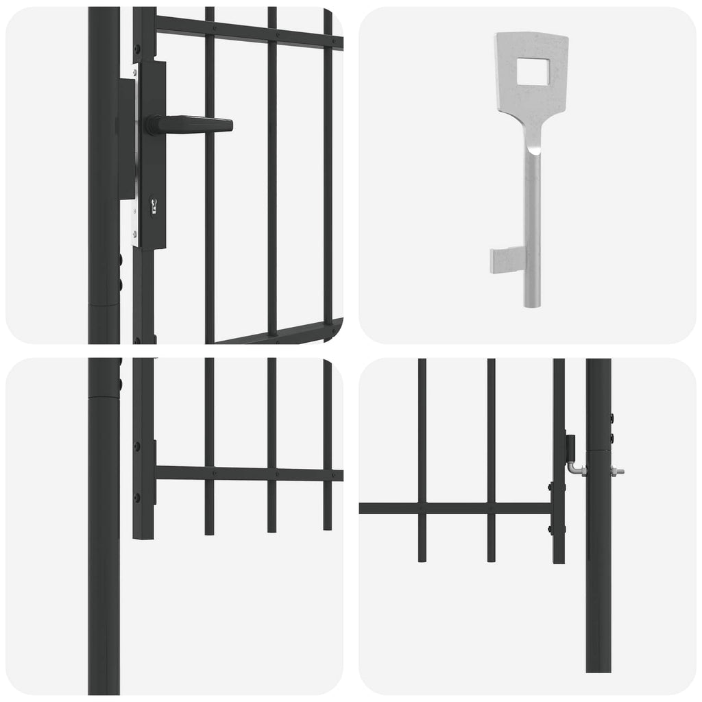Cancello per recinzione BOXTEL 103 x 124,5 cm