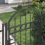Cancello per recinzione ASSEN 100 x 175 cm grigio