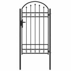 Cancello per recinzione ASSEN 100 x 175 cm grigio