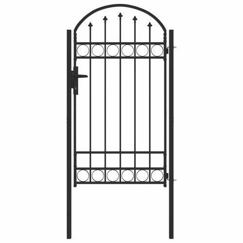 Cancello per recinzione ASSEN 100 x 175 cm grigio