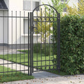 Cancello per recinzione ASSEN 100 x 195 cm grigio