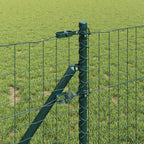 Palo recinzione acciaio verniciato 70 cm Verde - Confezione 2 pezzi