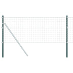Palo recinzione acciaio verniciato 90 cm Verde - 2 pezzi
