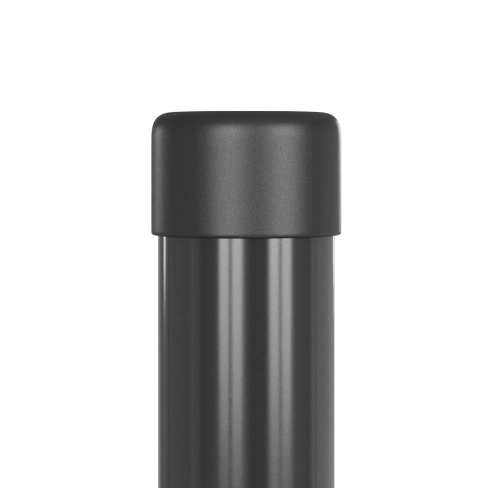 Palo della recinzione 2 pezzi Grigio 50 cm