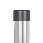 Palo della recinzione 12 pezzi Argento 50 cm