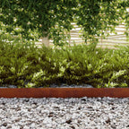 Bordura per Prato in Acciaio Ruggine 450 x 10 cm