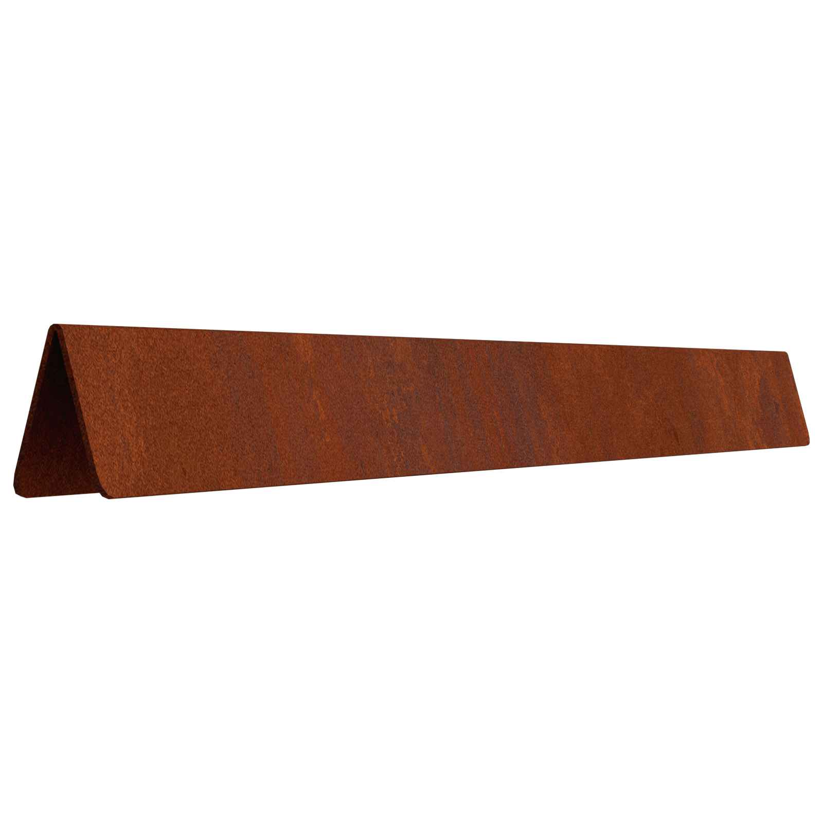 Bordura per Prato in Acciaio Ruggine 450 x 10 cm