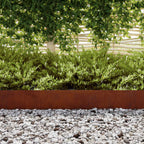Bordura per Prato in Acciaio Ruggine 450 x 15 cm