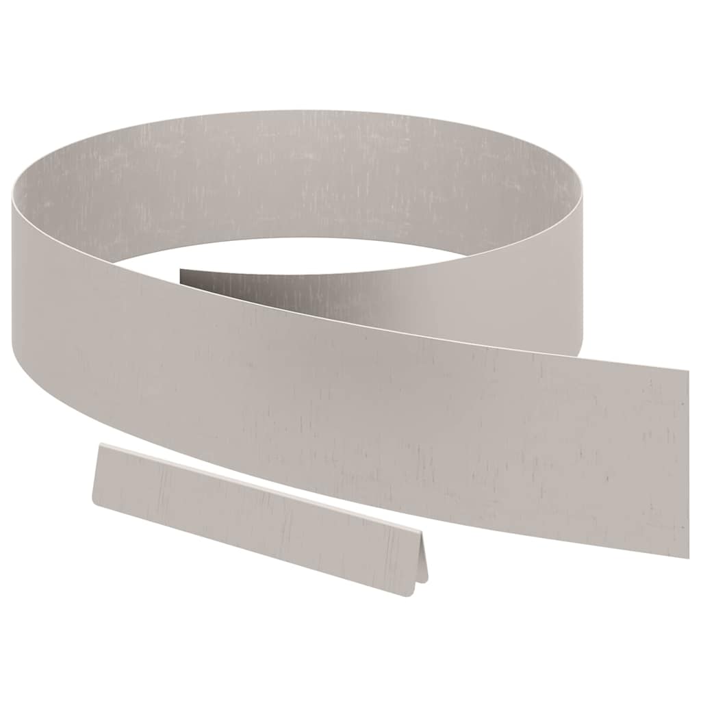 Bordura per Prato 4 pezzi Ruggine 450 x 15 cm