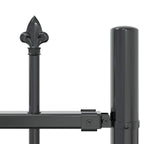 Recinzione per Giardino Woerden Grigio 240 x 115 cm