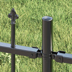 Recinzione per Giardino Woerden Grigio 240 x 115 cm