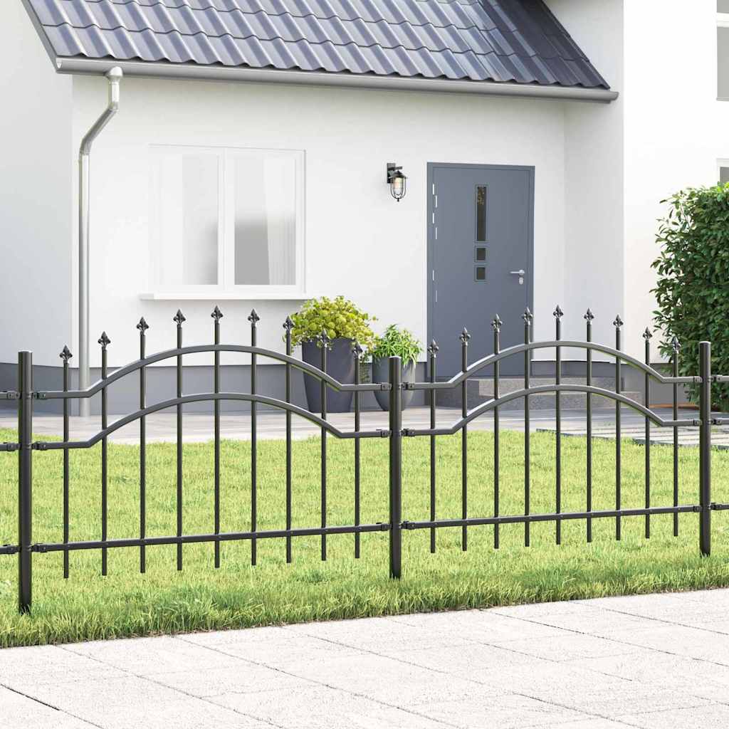 Recinzione per Giardino Woerden Grigio 240 x 115 cm