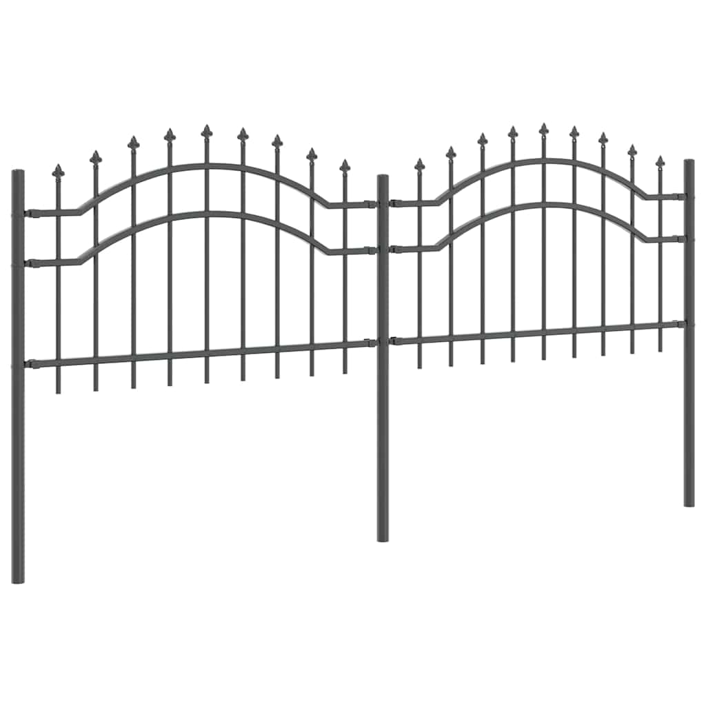 Recinzione per Giardino Woerden Grigio 240 x 115 cm